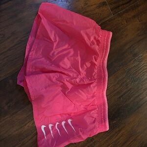 Nike Pink Athletic Shorts Lightweight Performance